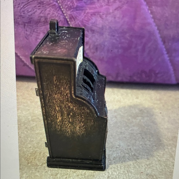 Die Cast Pencil Sharpener Miniature Metal Golden Eagle Machine Vintage - Picture 4 of 11